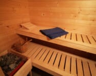 Sauna ferienhaus an der regattastrecke sauna
